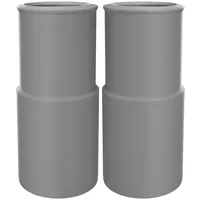 Vioks Ablaufschlauchadapter Set 2x 21mmØ auf 19mm für Waschmaschine