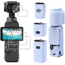 rszfnjxry Protective Silicone Protective Case for DJI Osmo Pocket 3 Accessories (Blue)