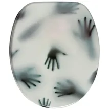 Sanilo WC-Sitz Shadow Hands grau