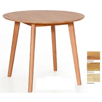 Standard Furniture Thomas kleiner Massivholztisch rund oder quadratisch