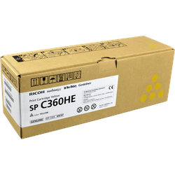 Ricoh Toner 408187  SPC360HE  yellow OEM