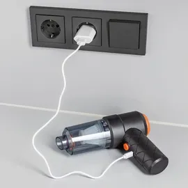 Clean Maxx Cleanmaxx Akku-Handstaubsauger schwarz