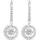 Swarovski Ohrhänger Una Drop silberfarben 5504652 Größe: Standard