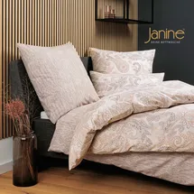 JANINE Cortino Ornamental Kupferfarben 155 x 220 cm + 80 x 80 cm