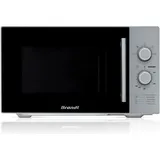 Brandt SM 2602S Silver Monofunctional Microwave - 26 L - 900 W - Freistehend - Silber