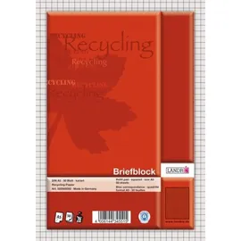 Landré LANDRÉ® Briefblock Recycling DIN A5 kariert, 1 St.