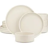 VANCASSO Tafelservice 12-tlg. Blau/Creme