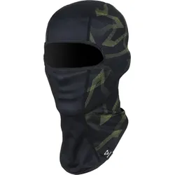 Macna Trance Print Sturmhaube, schwarz-gelb für Männer