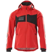 Mascot ACCELERATE Hard Shell Jacke wasserdicht 18301-231 Gr. 2XL verkehrsrot/schwarz