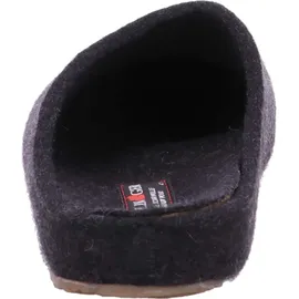 HAFLINGER Grizzly Michl Herren Hauspantoffeln, graphit,