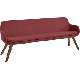 Musterring Essbank Tavia Rot 220 x 87 x 66 cm
