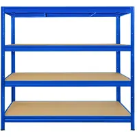 Mammut Weitspannregal Stahl 200 x 150 x 60 cm Blau