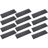 Novaliv 12x Schieferplatten I rechteckig I 30x20x0,5 cm I Sushi Deko Servierplatten lang Schieferplatten Untersetzer Tischplatz Teller Set