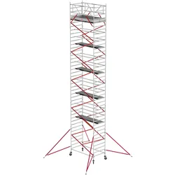 Altrex Fahrgerüst RS Tower 52 Aluminium mit Holz-Plattform 13,20m AH 1,35x2,45m