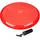 Relaxdays 9 x Balance Kissen, 140 kg Maximalgewicht, Balance Pad mit Luftpumpe, Ballsitzkissen mit Noppen, Fitness Kissen, rot