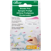 Clover Wonderpins Stecknadeln 3210, Gelb Rosa