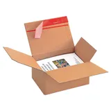 ColomPac® Versandkartons Blitzbodenkartons 21,8 x 16,3 x 11,9 cm, 10 St.