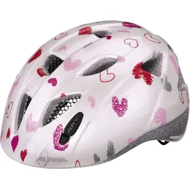 Alpina Ximo 47-51 cm Kinder white hearts 2020