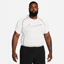 Nike Pro Dri-FIT Funktionsshirt kurzarm Herren white/black/black XXL