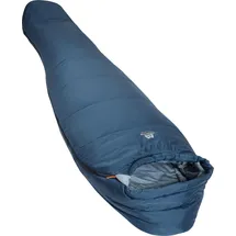 Mountain Equipment Lunar III - Kunstfaserschlafsack - Long denim blue LZ