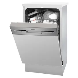 Amica EGSP 569 900 E Einbau-Geschirrspüler (teilintegrierbar, 450 mm breit, Edelstahl)