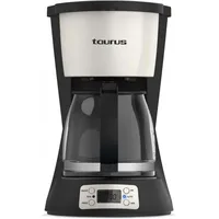 TAURUS Vintage Digital Cream Filterkaffeemaschine schwarz