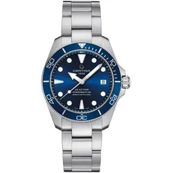 Certina C032.807.11.041.00 Herren-Taucheruhr Automatik DS Action Stahl/Blau