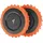 Segway Gartengeräte-Ersatzrad orange