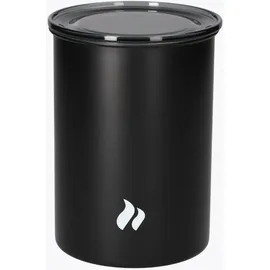 Airscape Kaffeedose Edelstahl schwarz 0,5 kg
