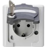 Kopp Schuko-Steckdose 1fach grau 1 St.