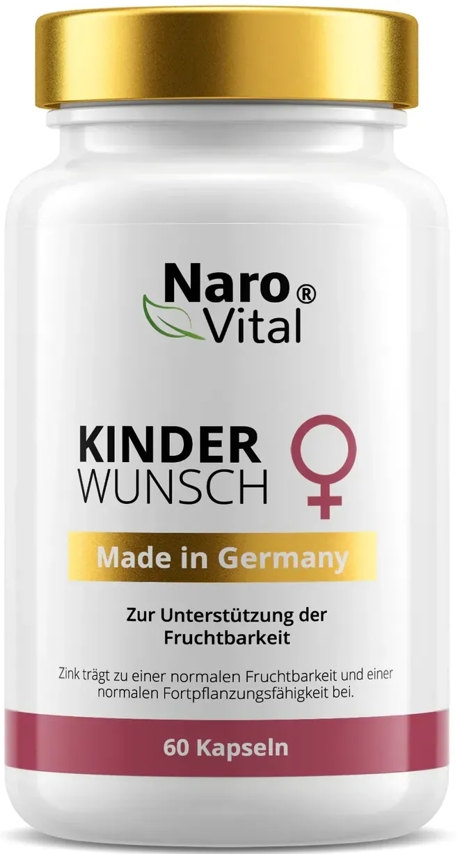 NaroVital Kinderwunsch – Unterstützung für Fruchtbarkeit & Wohlbefinden