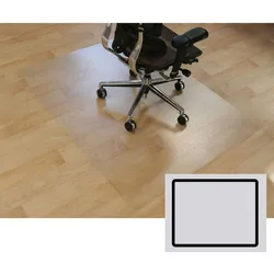 Bürostuhlunterlage für Hartböden - Polycarbonat, rechteckig, 1340 x 1200 mm