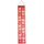Riffelmacher & Weinberger Riffelmacher Adventskalender Tower Rot & Weiß 130 cm