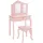 Atmosphera Créateur d'intérieur Kindertisch Sissi onesize MDF rosa