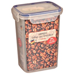 axentia Vorratsdose, Kunststoff, (1-tlg), Kaffeedose Frischhaltedose Multifunktionsbox, 1.4 Liter weiß
