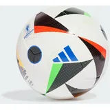 Adidas Euro 24 Trainingsball White / Black / Glow Blue 5