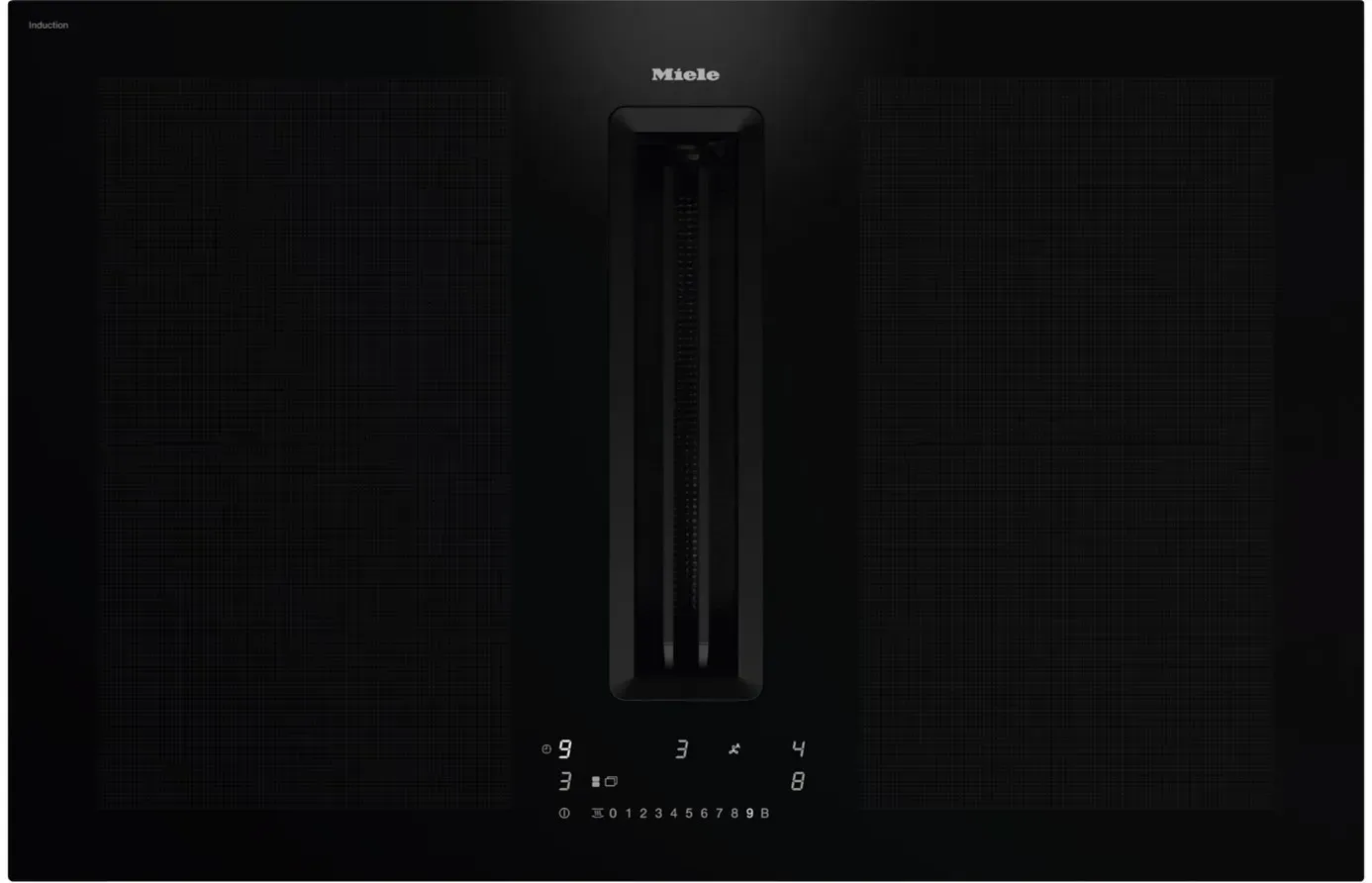 Miele KMDA 7676 FL-U Induktionskochfeld mit integriertem Dunstabzug BlackPerfection