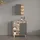 livinity® Badschrank, Anthrazit, 78.4 x 91.6 cm
