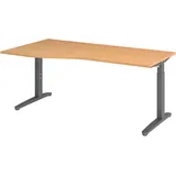bümö Schreibtisch Buche / Graphit