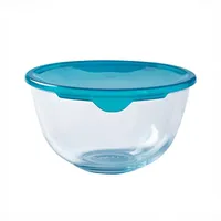 Pyrex Dajar Pyrex Salatschale Mixing, Glas, Transparent, Ø21 cm, 1 Einheiten