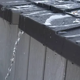 Lifetime Merkur 2,54 x 2,54 m dunkelgrau Doppeltür