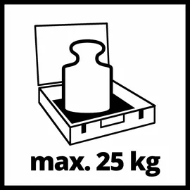 Einhell E-Case S-F Systemkoffer unbefüllt rot 44,4 x 33 x 13,1 cm