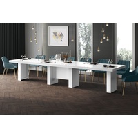 Design Esstisch Tisch HLA-111 Hochglanz XXL ausziehbar 160 bis 400 cm