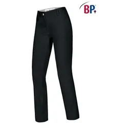 Chinohose für Damen 1734 686 schwarz, Größe 42l - schwarz - 42l