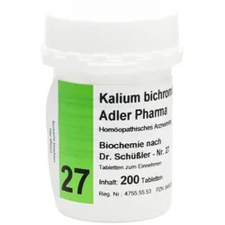 Biochemie Adler 27 Kalium bichrom D12 Adler Pharma