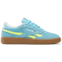 Reebok Club C Revenge Digital Blue/Solar Acid Yellow 35