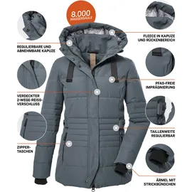G.I.G.A. DX by killtec Damen Funktionsjacke GW 25 WMN QLTD JCKT, 40, in Blau sturm,