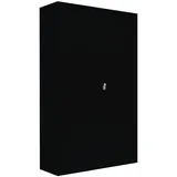 Lüllmann Aktenschrank 120,0 x 60,0 x 195,0 cm schwarz