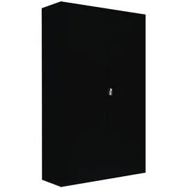 Lüllmann Aktenschrank 120,0 x 60,0 x 195,0 cm schwarz