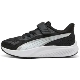 Puma Pounce Lite AC+ Kinder Black/White/Silver 29